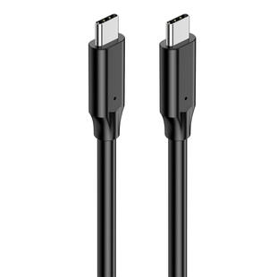 双头Typec数据线全功能弯头USB4电脑连接硬盘盒高速传输线USB3.2一线通PD240W快充ctoc投屏20/40Gbps 5米UKB