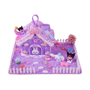 儿童手工diy奶油胶存钱罐女孩玩具粘贴制作材料包 储蓄罐收纳盒子