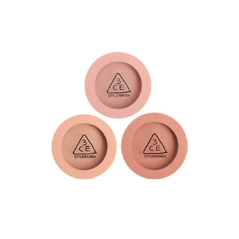 【过年正常发】3CE单色腮红多用膏小方块膨胀收缩情人节礼物