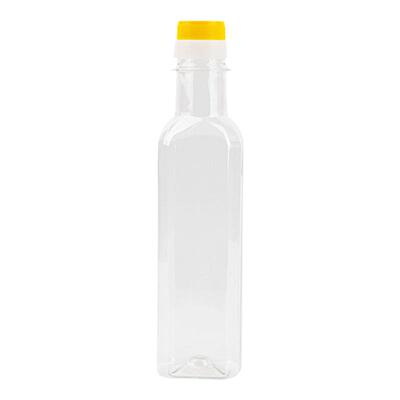 塑料食用外卖带盖方形橄榄油瓶