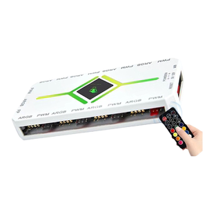 丛林豹ARGB一分9集线器二合一无线遥控灯光控制器机箱风扇PWM