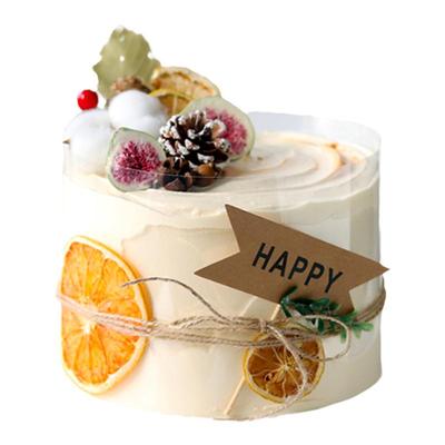 蛋糕装饰小清新无花果干