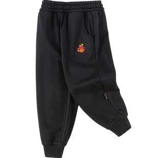 巴拉巴拉童装儿童裤子加绒男童长裤女童宝宝秋冬2025新款小童潮流