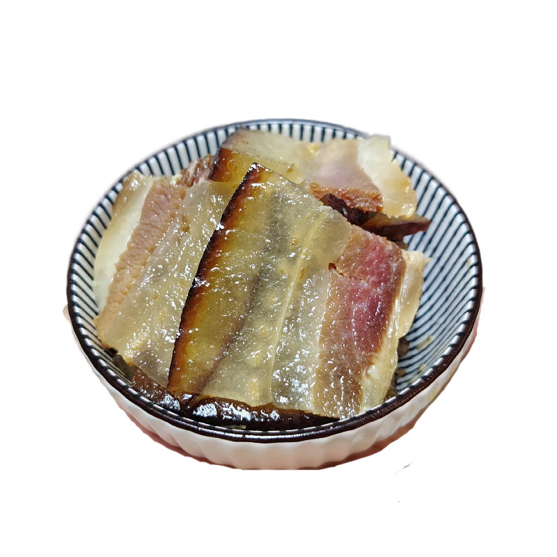 湖北特产农家烟熏五花腊肉