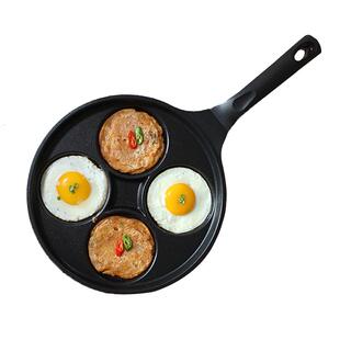 Kitchen-art韩国进口 四格煎蛋早餐锅陶瓷涂层不粘煎锅儿童辅食锅