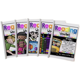 wondersG1教材全年作业纸英语阅读全套中性活动彩色练习册共6单元