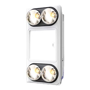 雷士照明浴霸灯卫生间取暖300x600集成吊顶灯暖式排气扇照明一体