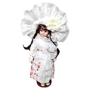 田园欧式女仆出口陶瓷娃娃卧室客厅个性创意装饰摆件生日节日礼品