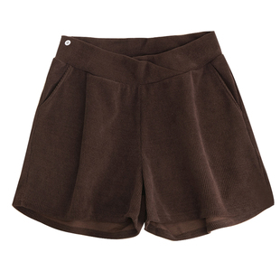 孕妇低腰裤子春季外穿雪尼尔短裤2026新款孕妇打底裤春装怀孕靴裤