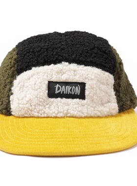 DAIKONLab.五页帽羊羔毛平檐