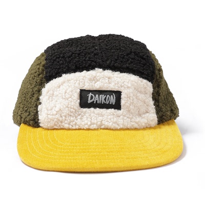 DAIKONLab.五页帽羊羔毛平檐