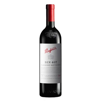 【自营】澳大利亚红酒奔富BIN407赤霞珠干红木塞跨境penfolds