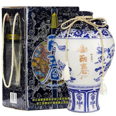 黄酒官方旗舰店八年丽春2.5L花雕