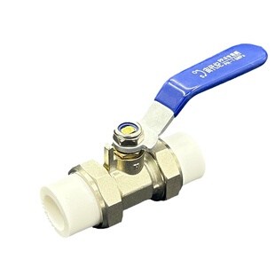 PPR双活接球阀全铜不锈钢加厚防冻PE热熔焊接球阀自来水阀门开关