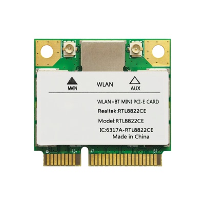 全新RTL8822CE双频5G内置无线网卡5.0蓝牙AC千兆wifi模块MINIPCIE