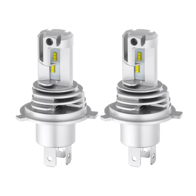 新款H4汽车LED大灯500W高亮H1H7远近光一体聚光切线原装位12V24V