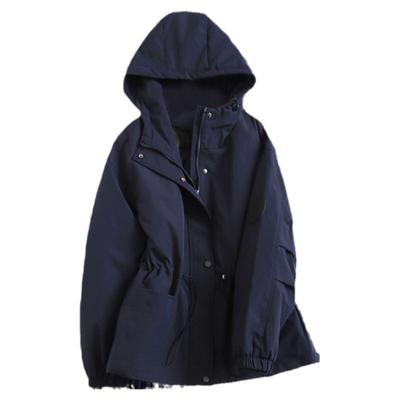 冲锋衣外套2024冬长袖女棉衣棉服