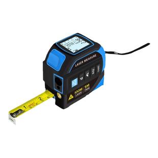 精明猴激光测距仪四合一红外线高精度电子卷尺米尺十字标线测量尺