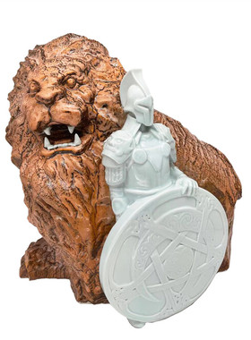 狮子座客厅装饰摆件星座生日礼品