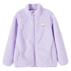 笛莎官方童装女童摇粒绒外套秋冬季新款大童女孩儿童加厚上衣