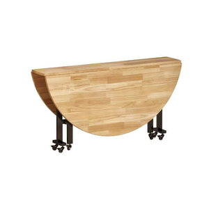 可折叠餐桌吃饭的桌子家用2025新型小户型可移动出租房用圆桌饭桌