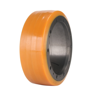 中力电动叉车驱动轮子前轮大轮搬运车承重轮辅助轮堆高车配件轮子