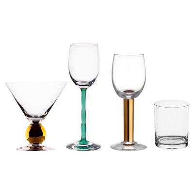 Orrefors瑞典诺贝尔晚宴香槟杯