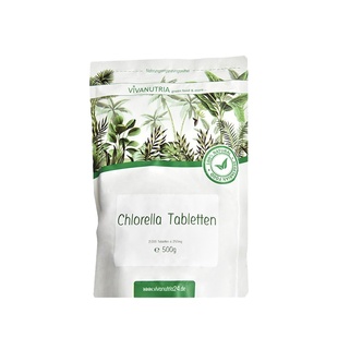 德国进口vivanutria破壁蛋白核营养小球藻片绿藻非螺旋藻调理肠胃