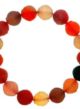 女玛瑙民族风糖果色手串