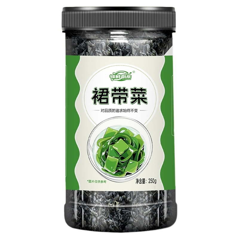 品质裙带菜海带干货免洗即食罐装