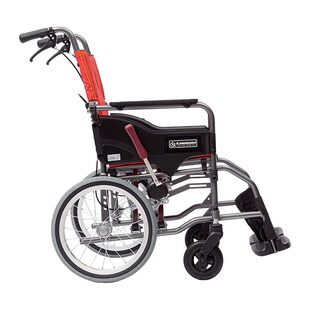 日本河村轮椅老人便携轻便折叠手动轮椅旅游家用小巧KMDS