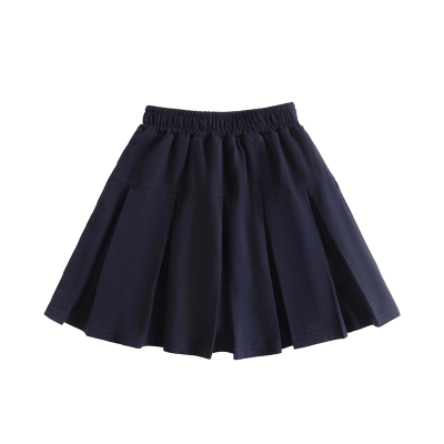 白色衬衫校服套装小学生黑色裙子