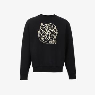 25春季新品 NBA ATELIER男士克利夫兰骑士队针织宽松刺绣卫衣男