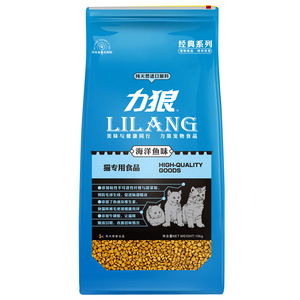 猫粮力狼低盐美毛全阶段