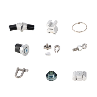 线棒精益管夹头套件螺母金属弹性辅件堵头固定连接器垫圈支撑滚轮