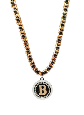 欧美圆形女气质项链锁骨链