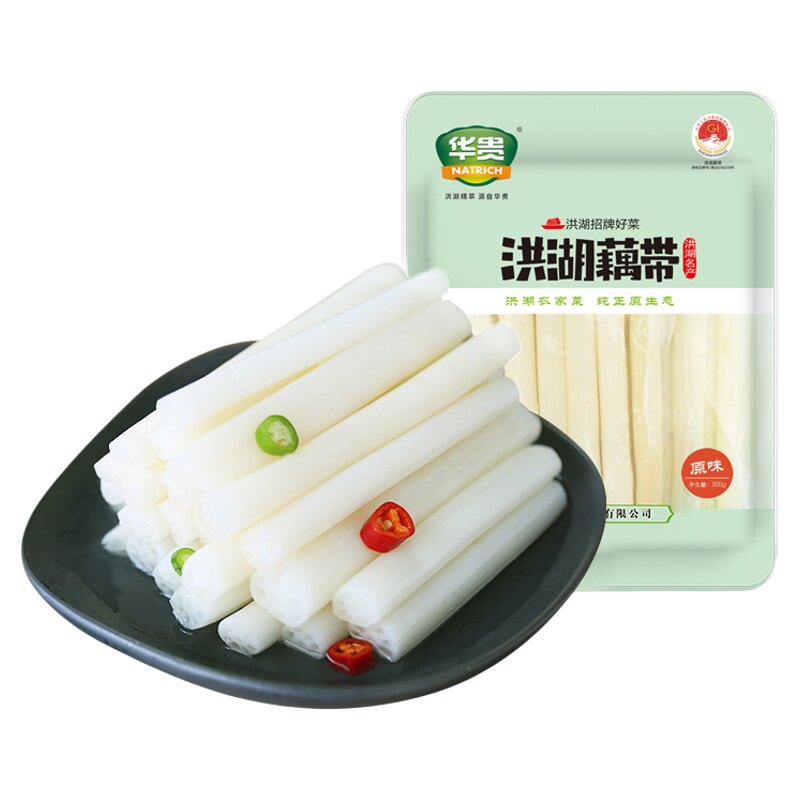 华贵洪湖原味藕带500g袋装泡藕带