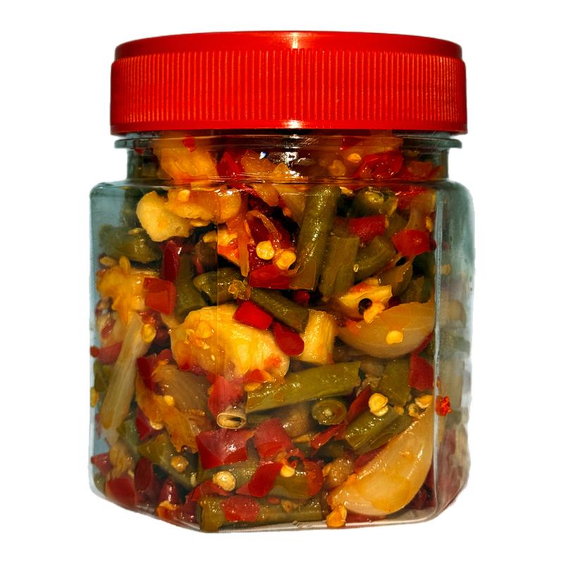 坛三脆湖南坛子菜酸辣藠头特产香辣泡菜下饭拌面酸豆角即食饭菜