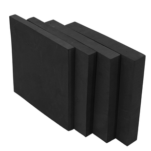 加硬60度黑色eva泡棉板材料高密度海绵垫片防撞减震隔音垫片EVA泡棉块发泡板无胶鱼缸垫可定制内衬雕刻