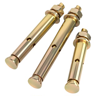 国标铁镀彩锌外膨胀螺丝螺栓小头拉爆爆炸钉膨胀管MM6M8M10M12M14