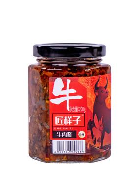 安徽合肥匠样子原切大粒牛肉酱