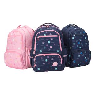 卡拉羊书包女小学生男轻减负防泼水123456年级学生初中书包2805