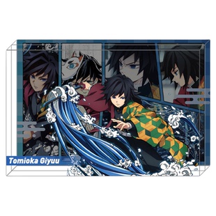 鬼灭之刃亚克力水晶砖高清透光立体透明摆件动漫周边谷子礼物立绘