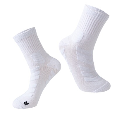 袜子男中筒袜毛巾底加厚运动长袜