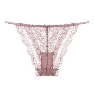 维多利亚多培尔内裤女士夏季薄款法式性感蕾丝纯欲透气低腰三角裤