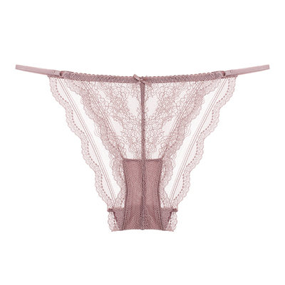 维多利亚性感蕾丝内裤透气超薄
