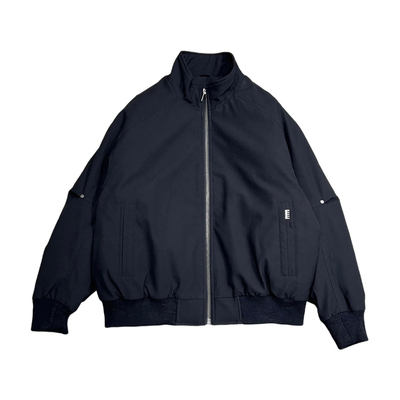 羽绒服工装短款秋冬保暖外套立领