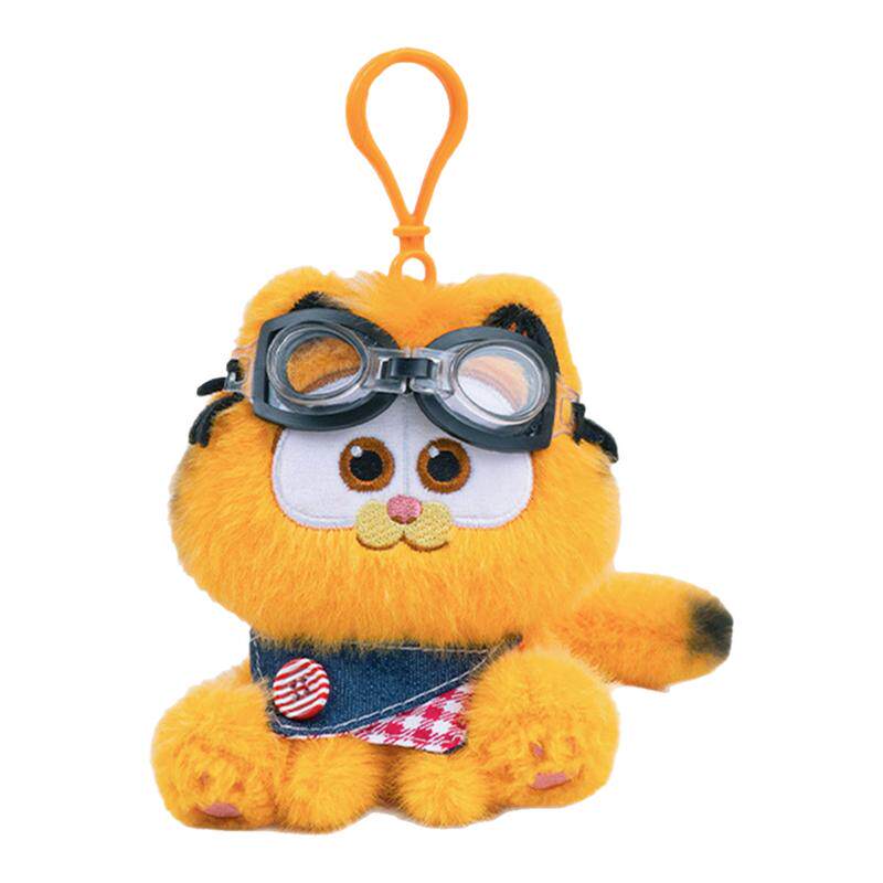 YUYI飞行员加菲猫可爱书包包挂件