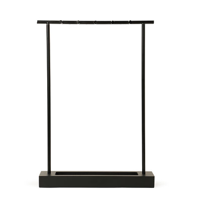 官帽铁艺笔挂毛笔架创意简