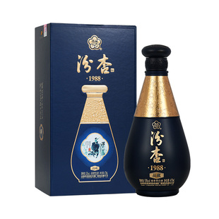 山西杏花村汾杏1988品藏清香型国产白酒53度475ml礼盒装